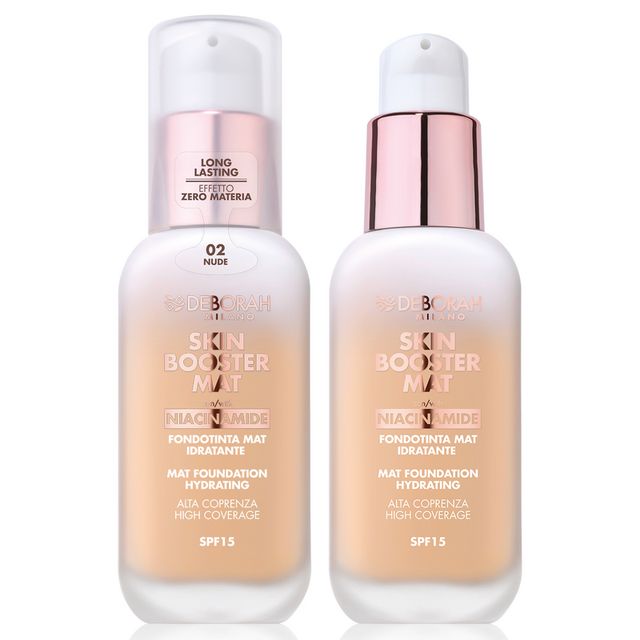 Deborah Fondotinta Skin Booster Mat Idratante 02 Nude 1 St