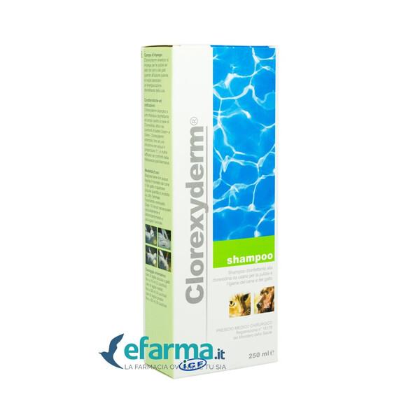 Icf Clorexyderm Shampoo Disinfettante Cani E Gatti 250 Ml — confronto prezzi