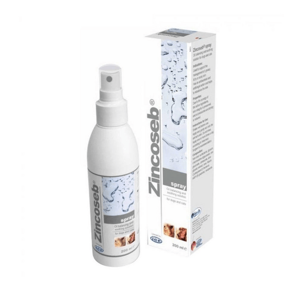 Zincoseb Spray Seboequilibrante per Cani e Gatti 200 ml
