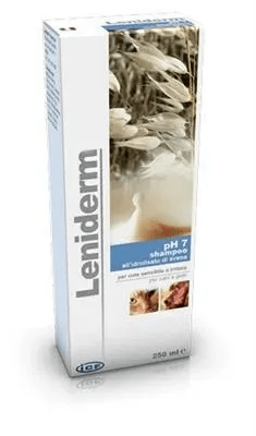 Leniderm Shampoo Lenitivo 5L Idrolisato Avena Pelle Sensibile Cani Gatti