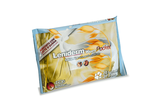 Leniderm Wipes Pocket Salviettine Detergenti Delicati per Cani e Gatti 20 Pezzi — confronto prezzi