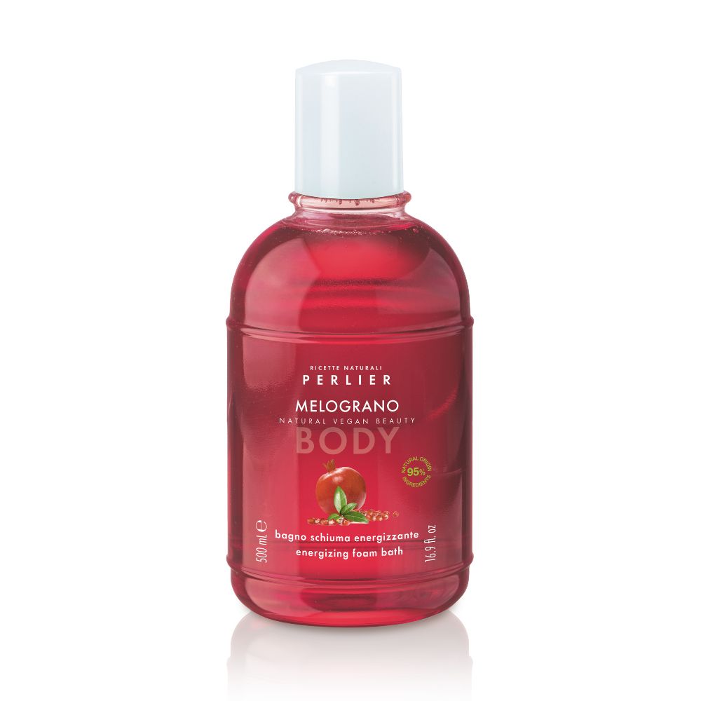 Perlier Melograno - Bagno Schiuma Energizzante, 500ml