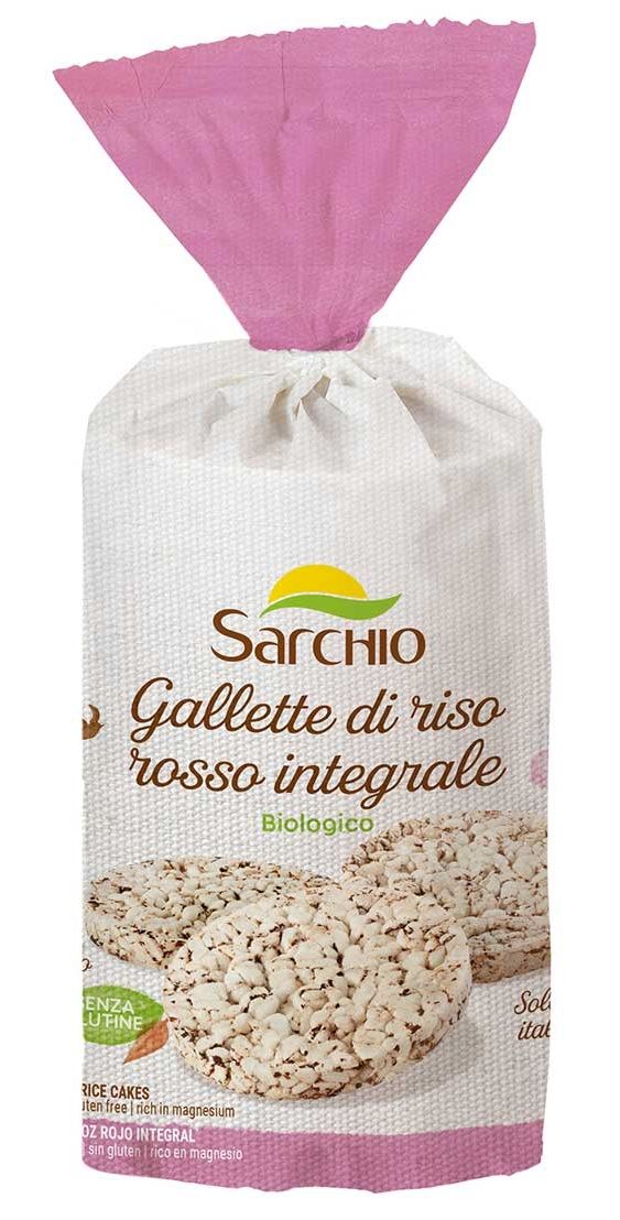 Gallette di Riso Rosso Senza Glutine - Sarchio 100 g — confronto prezzi