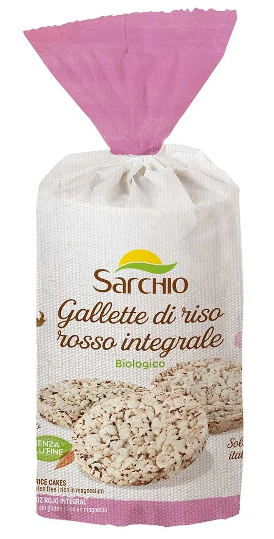 Sarchio Gallette Di Riso Rosso Integrale Bio Senza Glutine 100 G