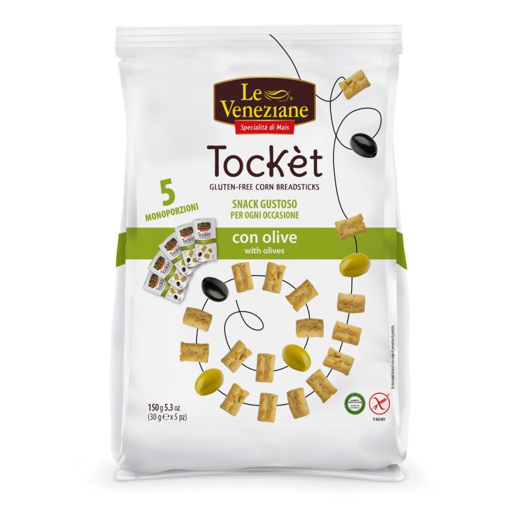 Le Veneziane Tockèt con Olive 5 Pezzi x 30 g — confronto prezzi