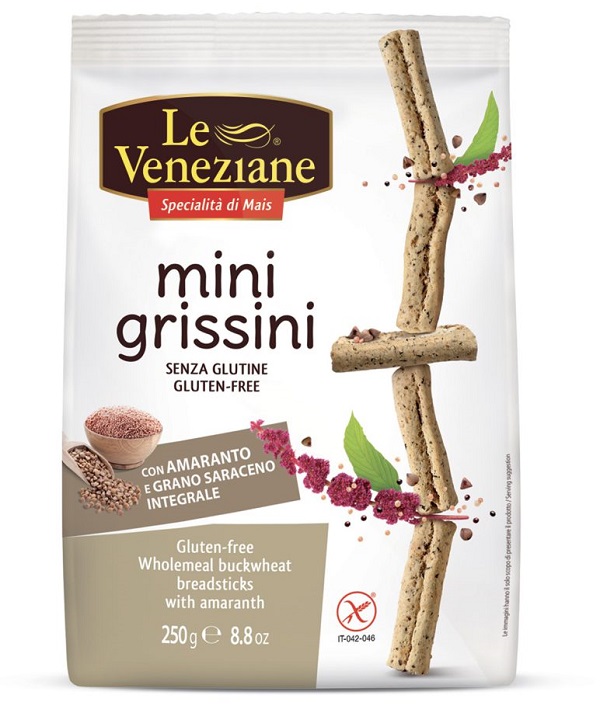 Le veneziane minigrissini grano saraceno integrale con amaranto 250 g — confronto prezzi