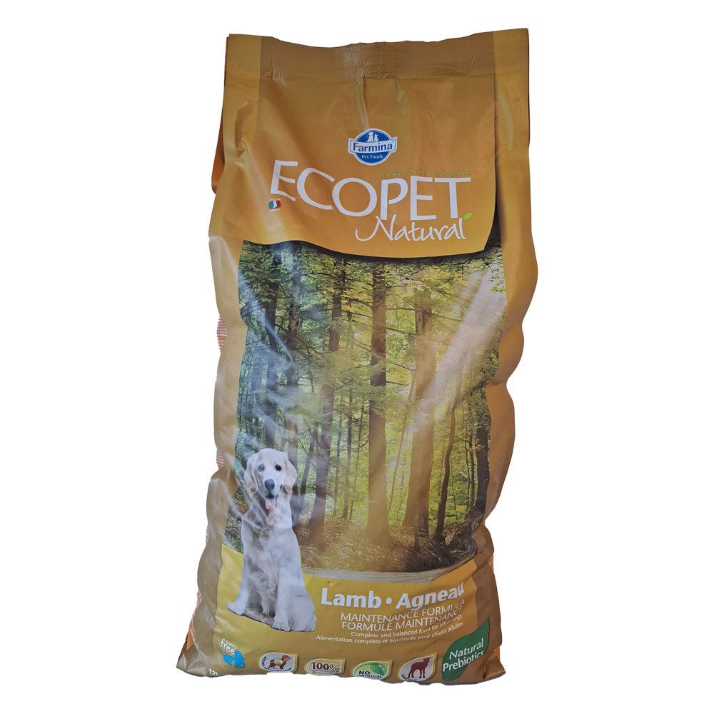 Farmina Ecopet Natural Agnello per Cani Taglia Media 12000 g Mangime