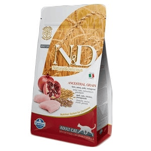 Farmina N&D Ancestral Grain Pollo E Melograno Gatti Adulti Sacco 300G — confronto prezzi