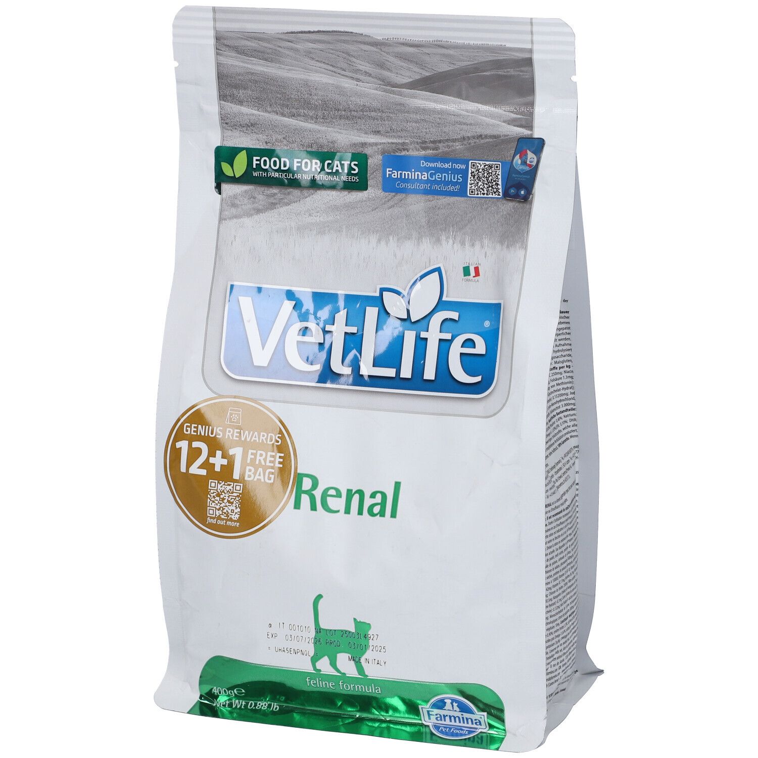 Farmina Gatto Vetlife Renal 400 Gr — confronto prezzi