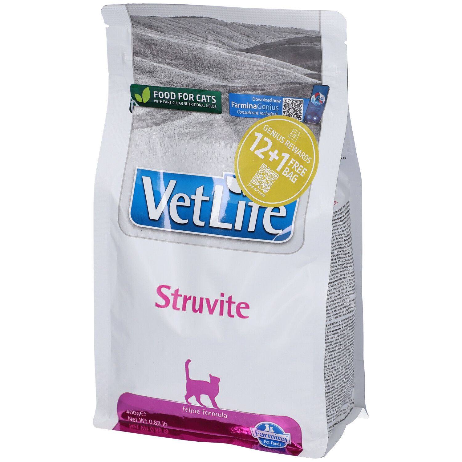Farmina Vet Life Struvite Feline Formula 400g 400 g Mangime