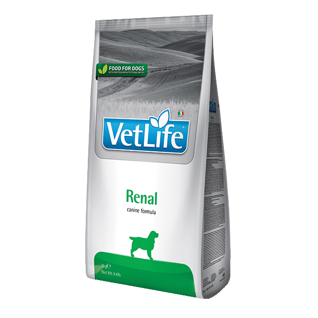 Vet life natural canine renal 2 kg — confronto prezzi