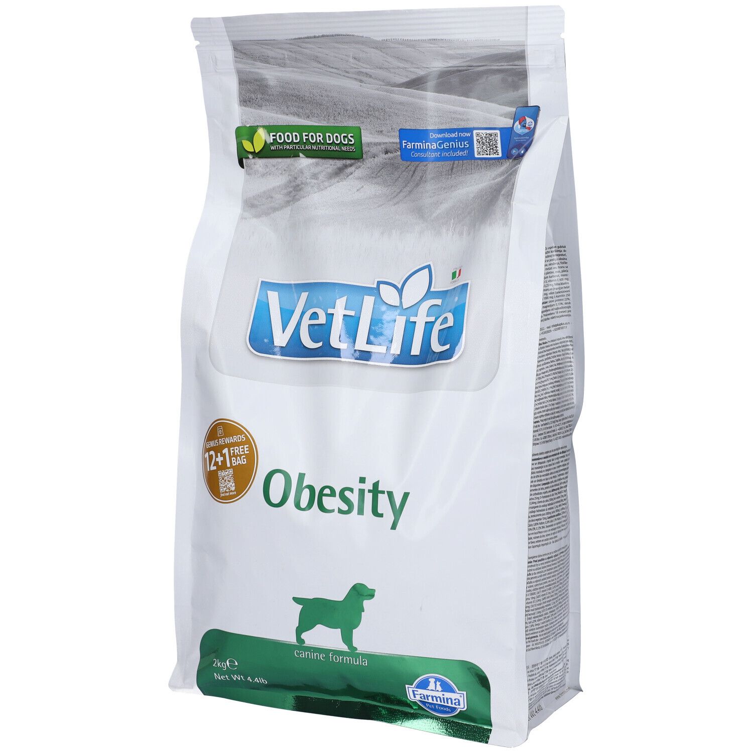 Vet Life Canine Obesity 2000 g Mangime