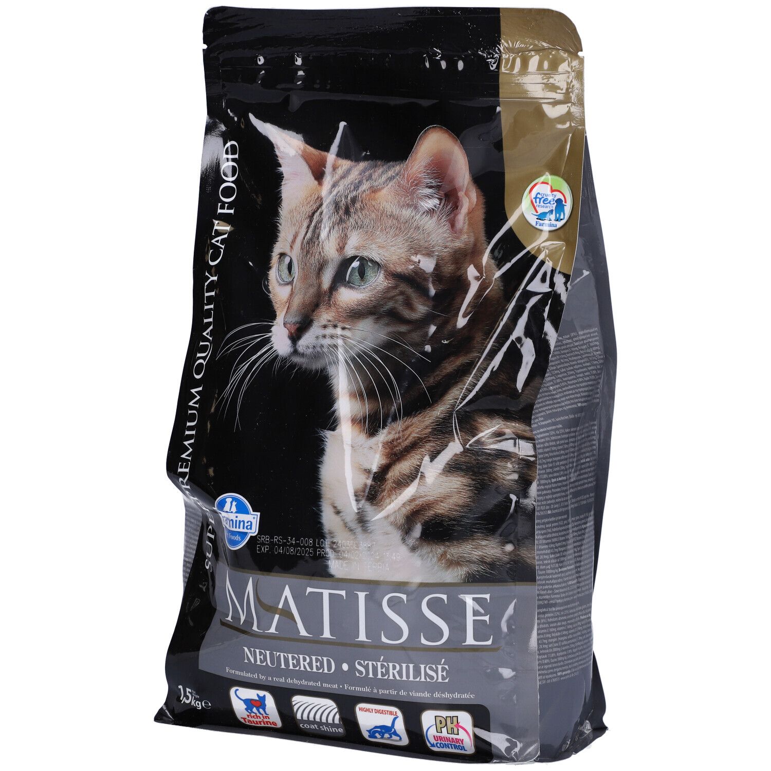 Farmina Matisse Neutered per Gatti Adulti 1500 g Mangime