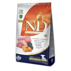 Farmina N&D Pumpkin Agnello E Zucca Cani Cuccioli Taglia Mini Sacco 800G — confronto prezzi