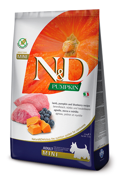 Farmina Cane N&D Pumpkin Adulto Mini Agnello, Zucca & Mirtillo 800 Gr — confronto prezzi