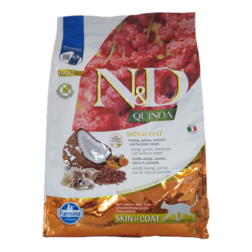 Farmina N&D Quinoa Feline Herring 5000 g Mangime — confronto prezzi