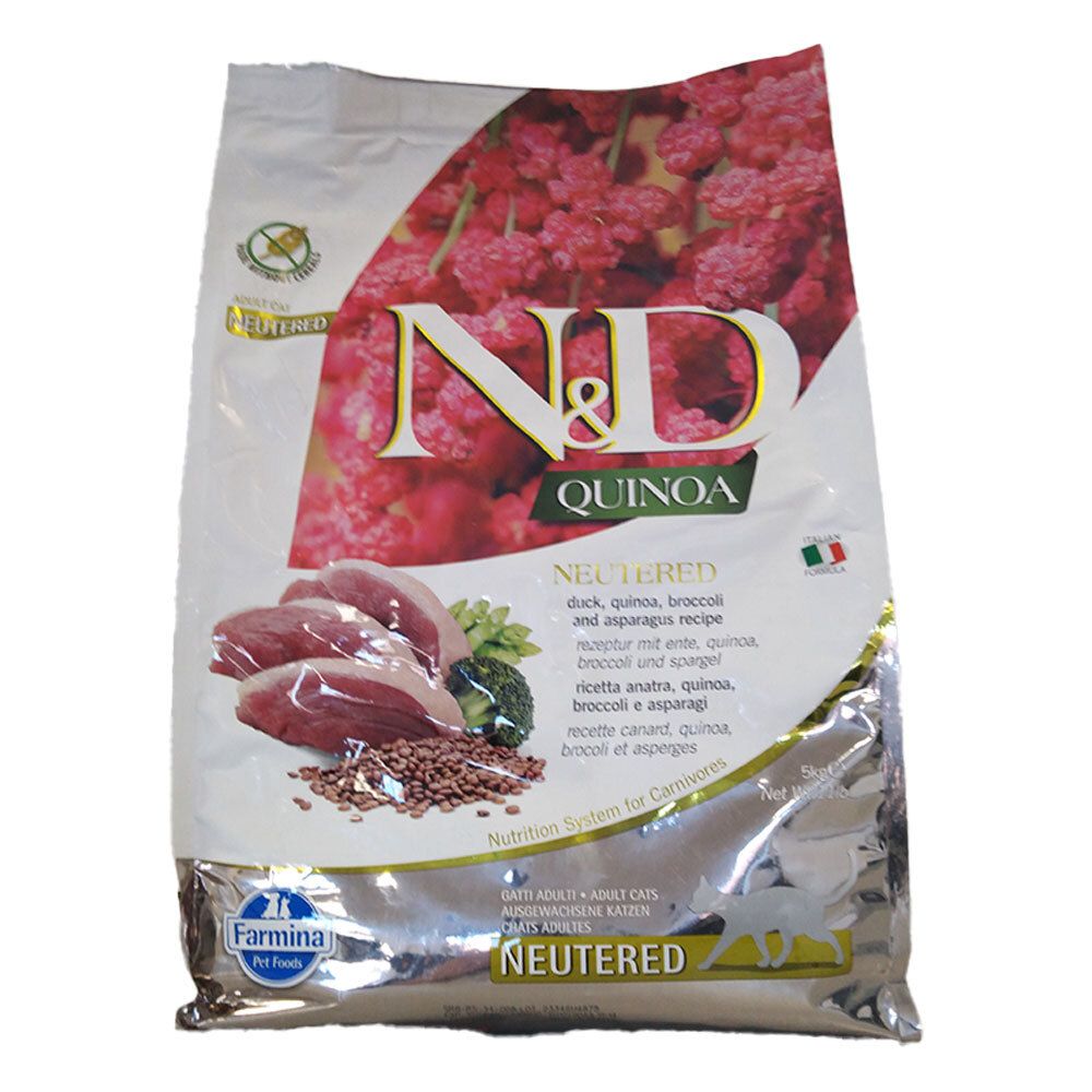 Farmina N&D Quinoa Feline Neutered 5000 g Mangime — confronto prezzi
