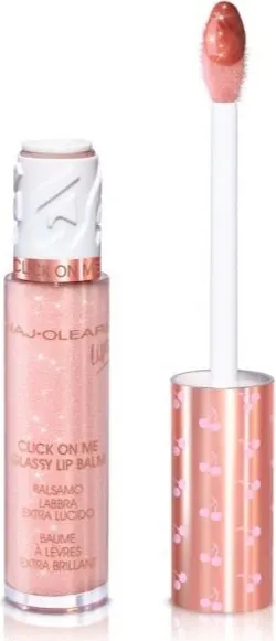 Naj-oleari Click On Me Glassy Lip Balm N.01 Nudo Perlato Balsamo Labbra