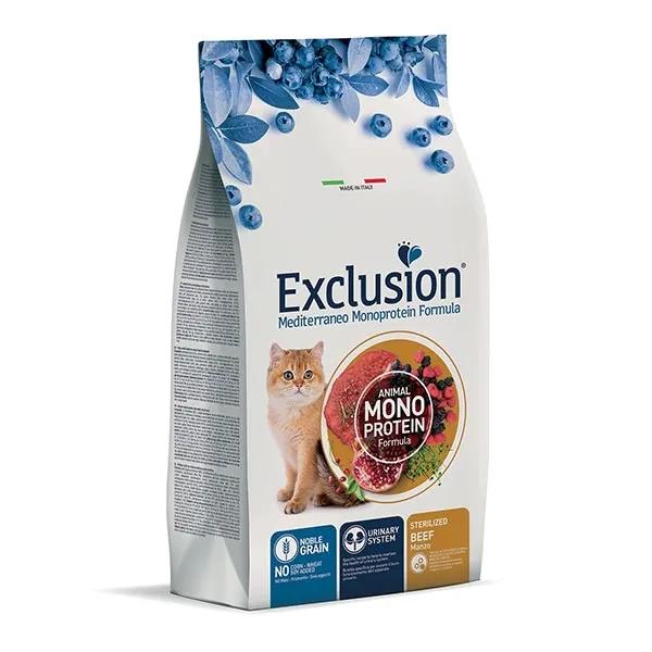Exclusion Mediterraneo Monoprotein Sterilized Adult Manzo 12 kg