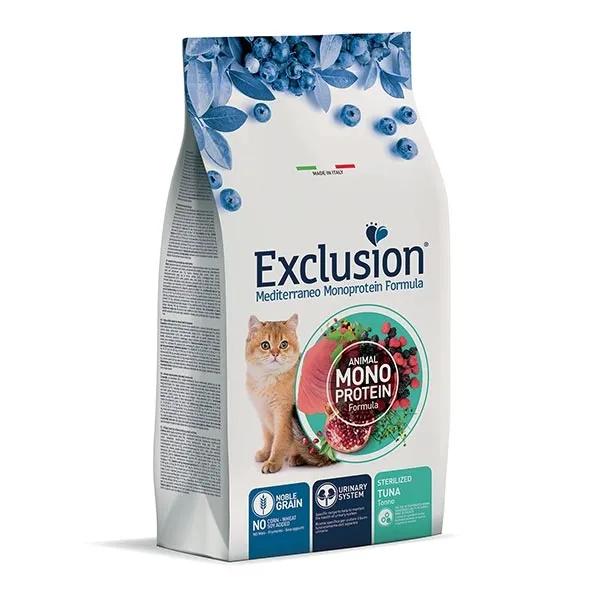 Exclusion Mediterraneo Monoprotein Sterilized Adult Tonno 1,5 kg — confronto prezzi