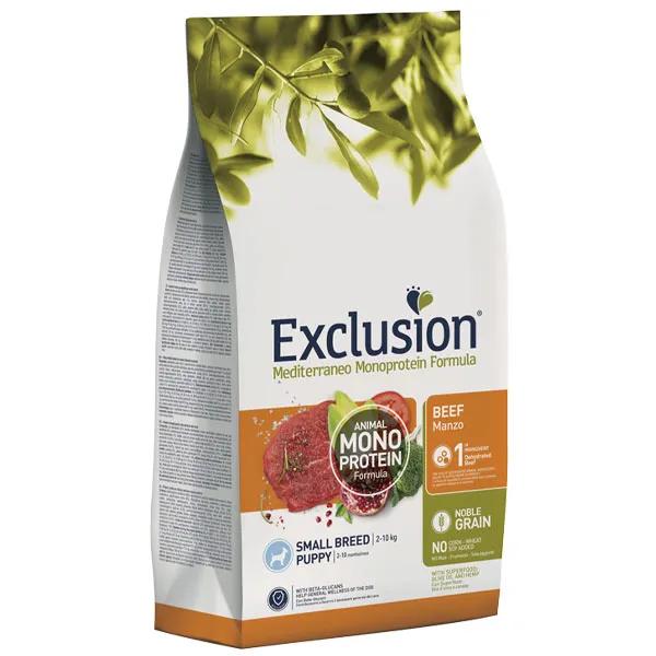 Exclusion Mediterraneo Monoprotein Puppy Small Breed con Manzo 2 Kg — confronto prezzi