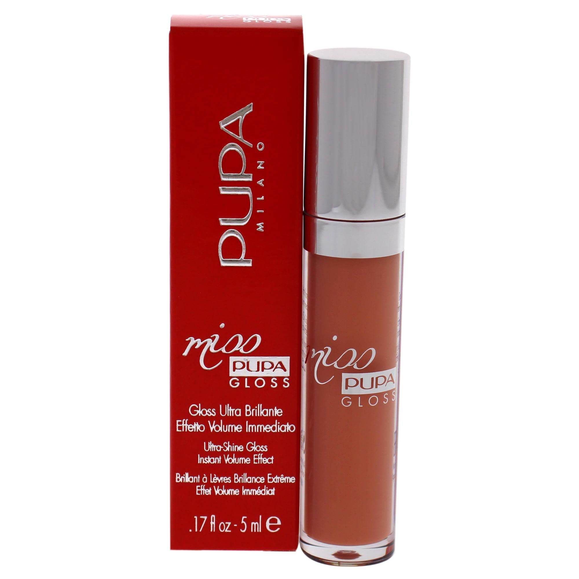 Pupa Miss Gloss Ultra Shine Effetto Volume Istantaneo – Lucidalabbra 201, 5 ml Rossetto