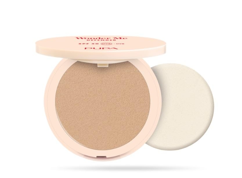 Pupa Wonder Me 004 Sand Fondotinta Compatto Spf
