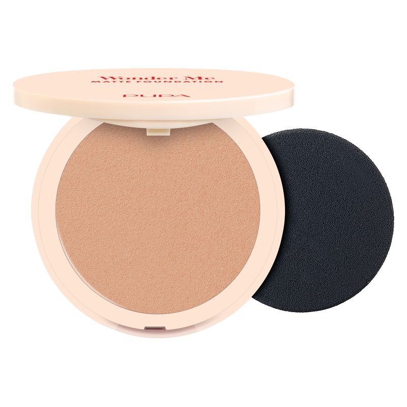 Pupa Wonder Me Matt Foundation N.050 Almond Fondotinta In Polvere