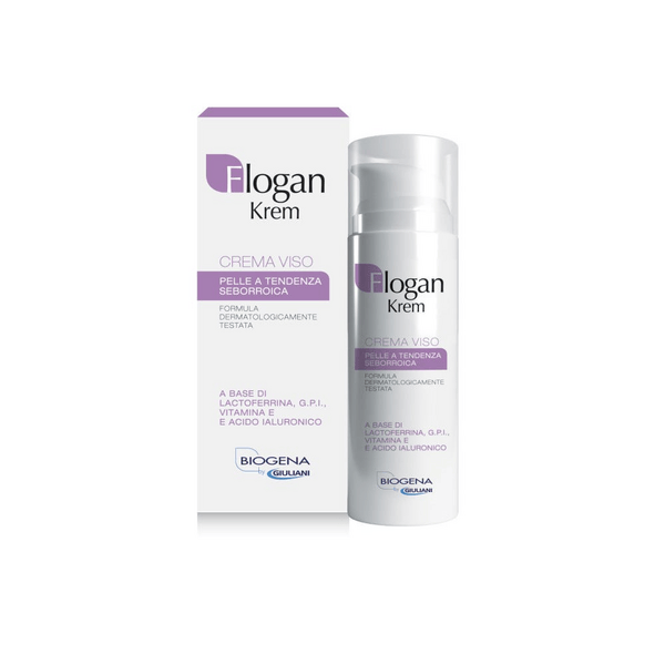 Flogan Krem Crema Lenitiva Dermatite Seborroica Viso 50 ml