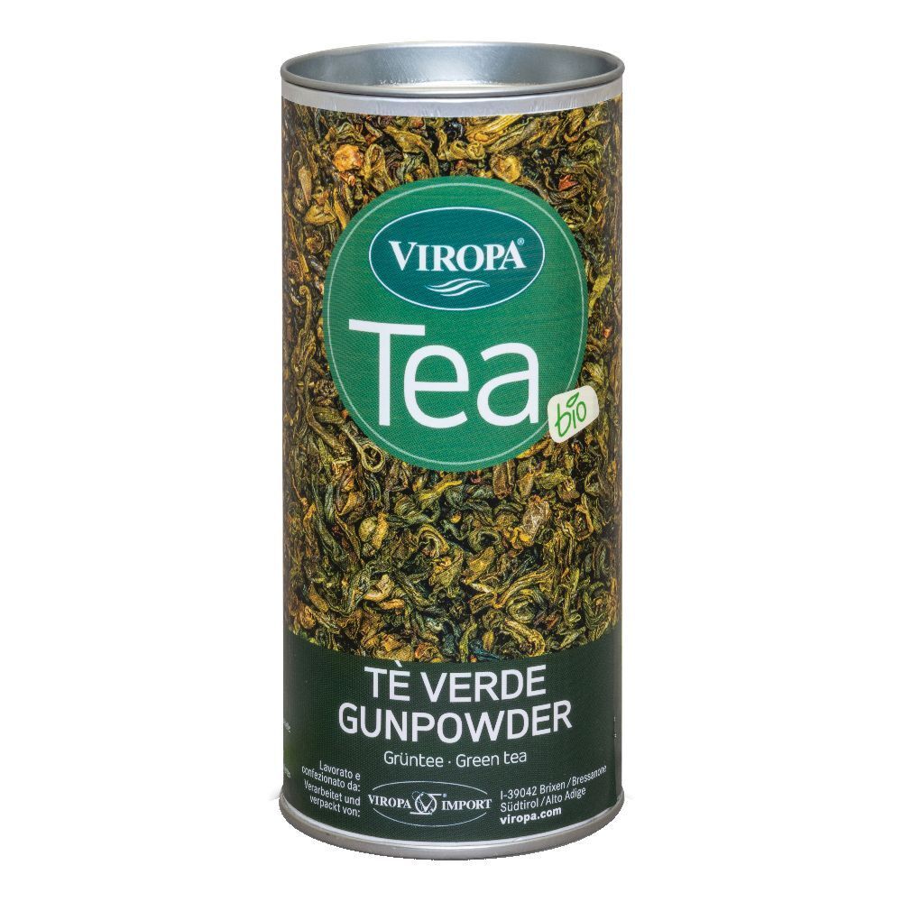 Viropa Te' Verde - China Gunpowder Bio 75 g Bustine filtro