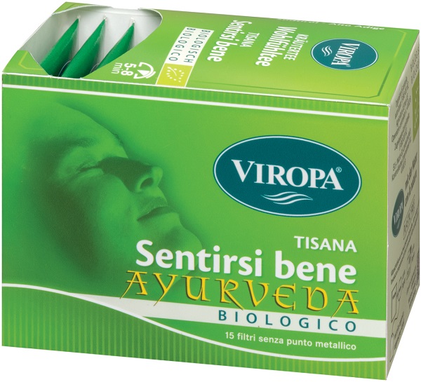 Viropa Tisana Sentirsi Bene Ayurveda BIO 15x2,4 g Tè