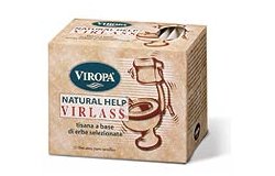 Viropa Natural Help - Virlass Tisana a base di Erbe Selezionate, 15 filtri