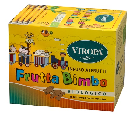 Viropa Infuso Frutta Bimbo Bio Bustine 15 pz filtro
