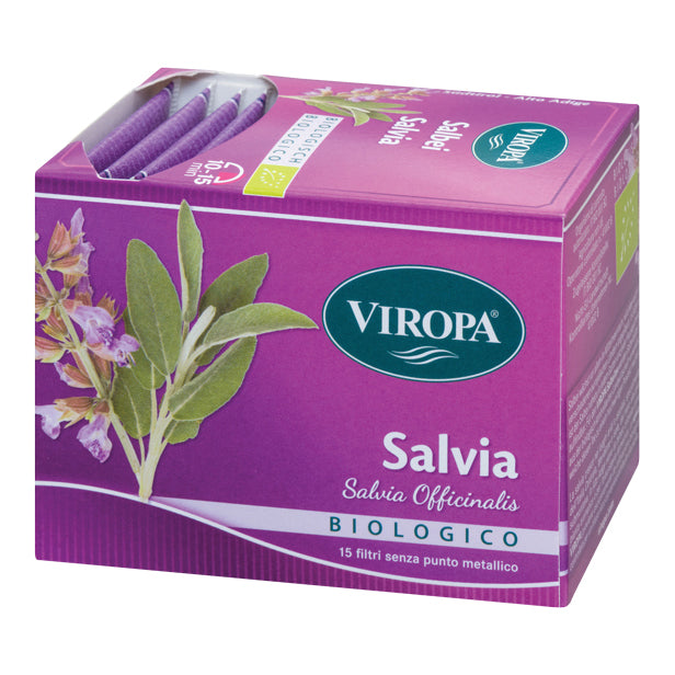 Viropa Salvia Bio Tisana Biologica, 15 bustine