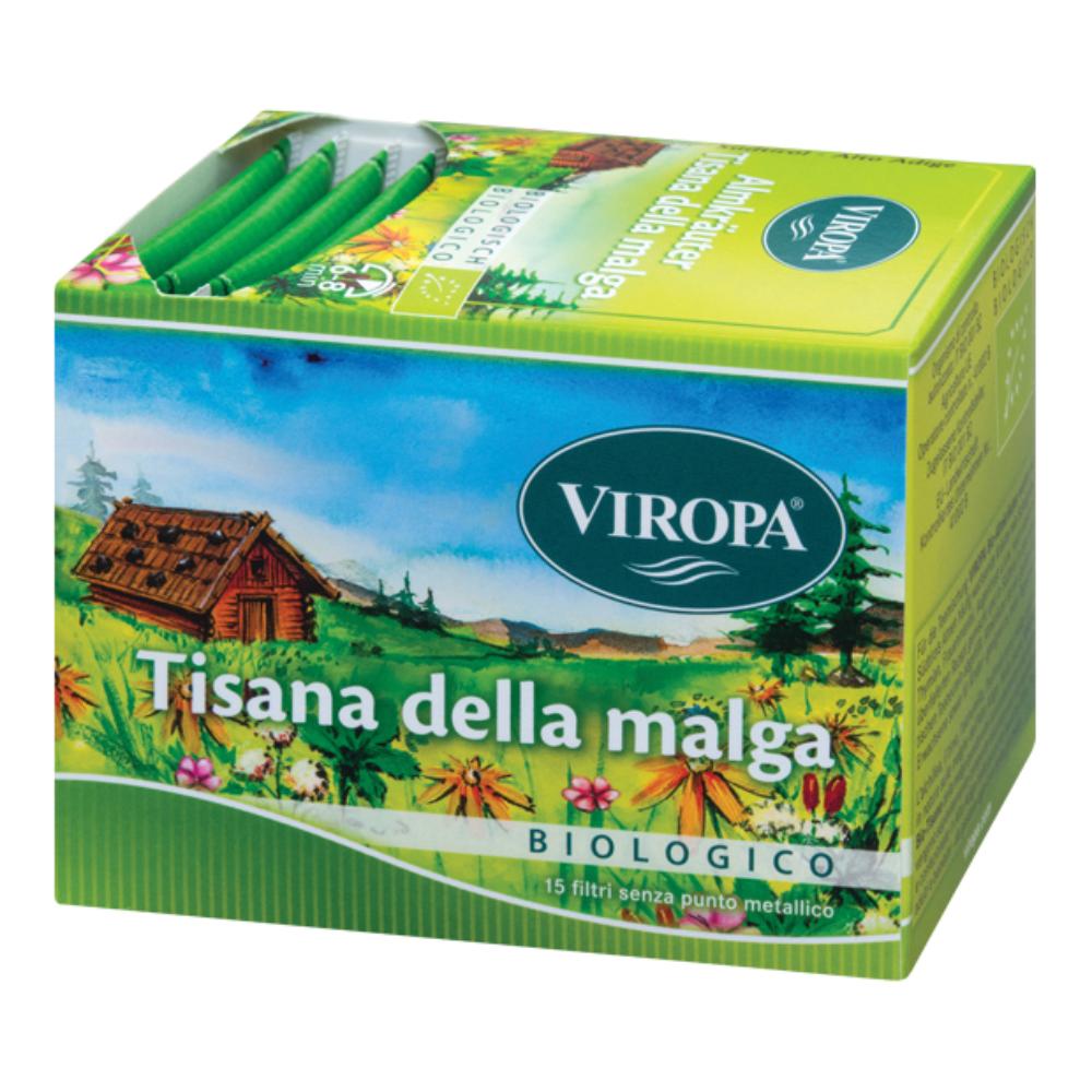 Viropa Tisana Malga Bio 15 Bustine pz filtro — confronto prezzi