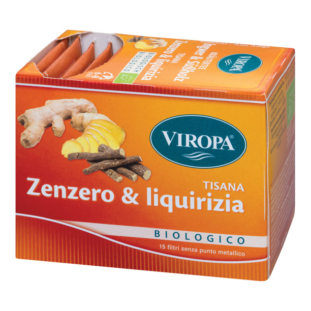 Viropa Tisana Zenzero e Liquirizia Bustine 15 pz filtro — confronto prezzi