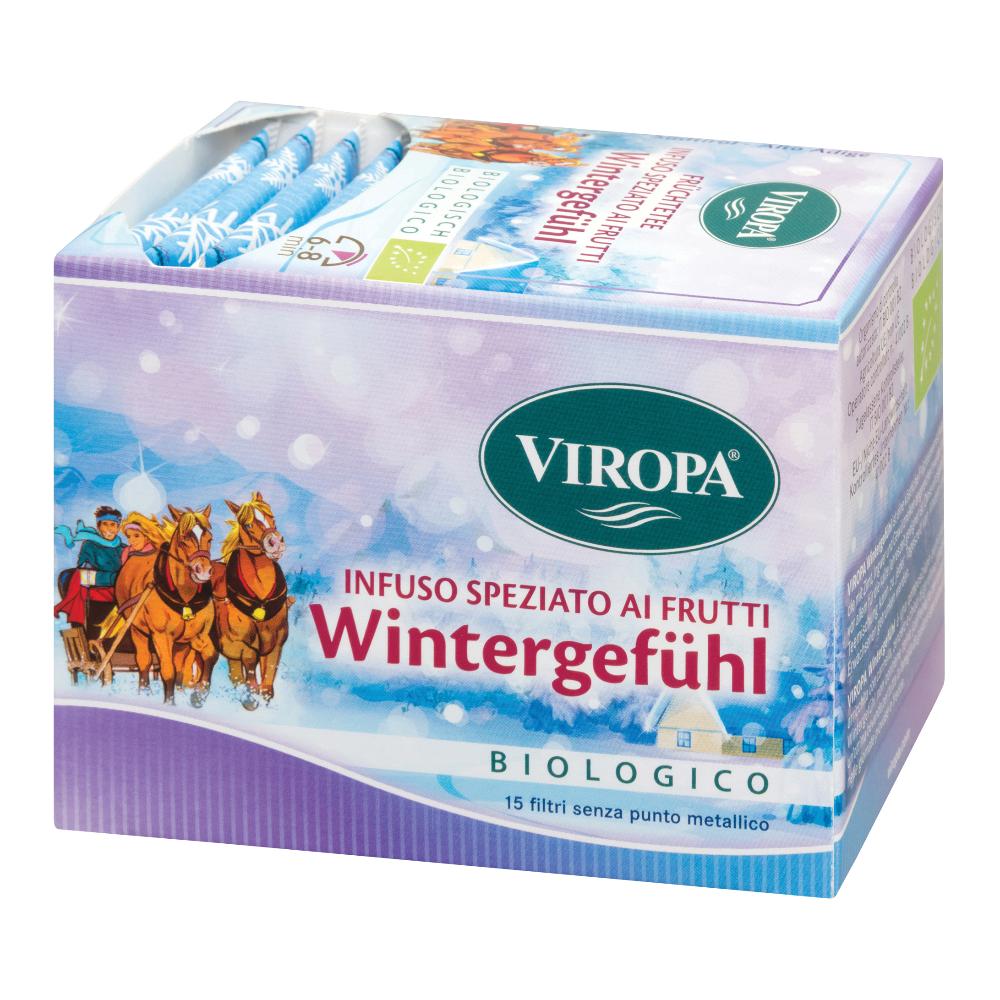 Viropa Wintergefuhl Infuso Frutta Speziata Bio Bustine 37,5 g filtro