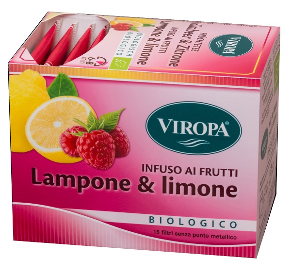 Viropa Infuso Lampone & Limone Bio Bustine 40,5 g filtro