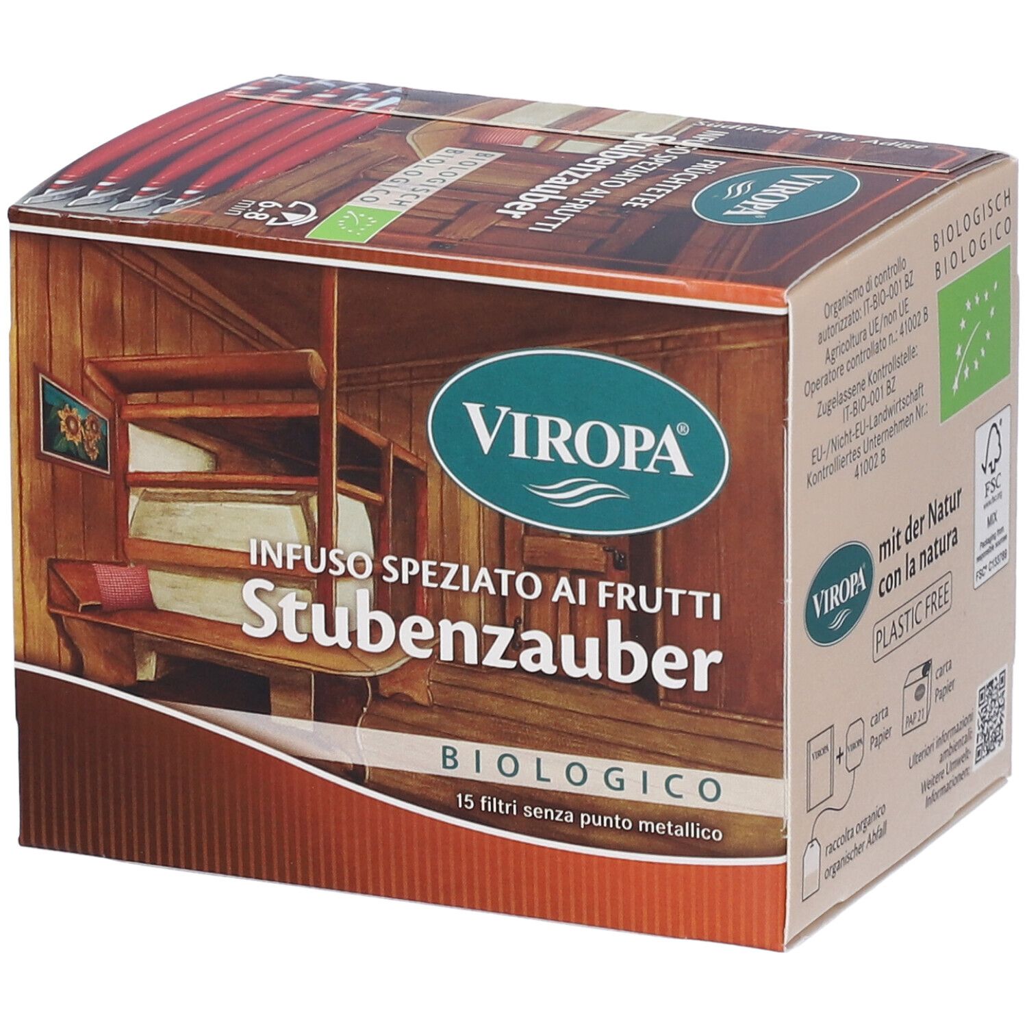 Viropa Stubenzauber Infuso Bio Bustine 36 g filtro