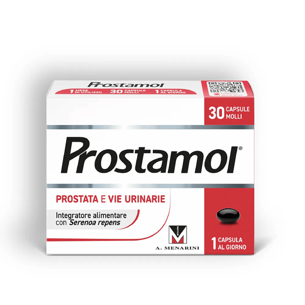 Prostamol Integratore Prostata e Vie Urinarie 30 Capsule Molli