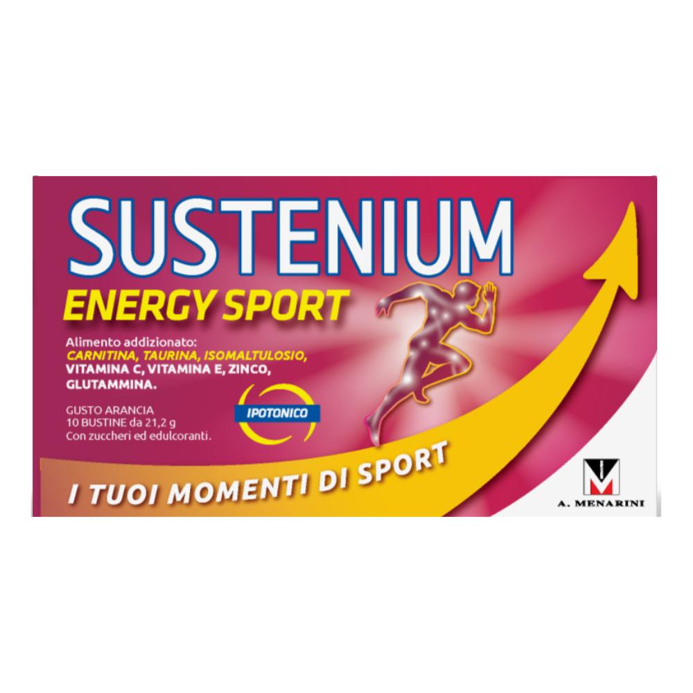 Sustenium Energy Sport Integratore Sportivo 10 Bustine