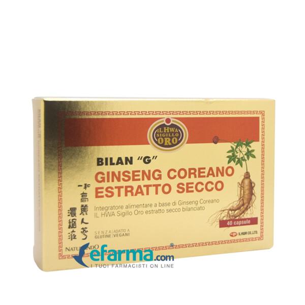 Naturando Ginseng Bilan-G Integratore 40 Capsule