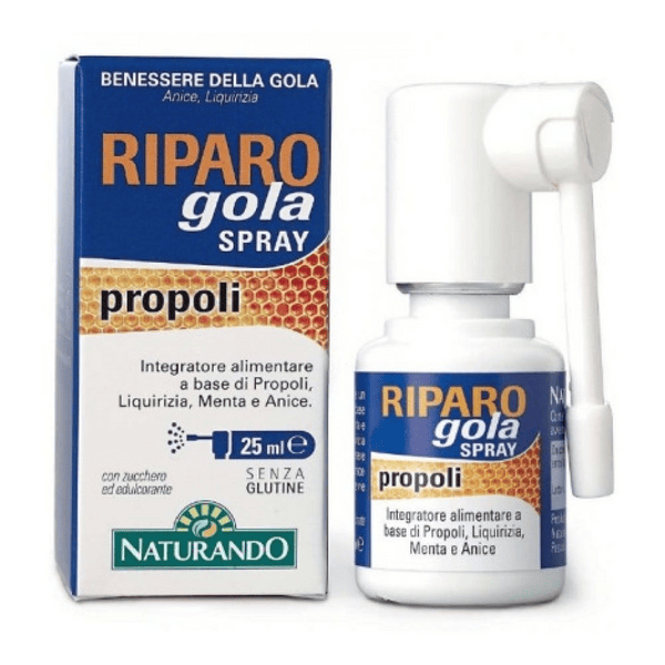 Riparo Gola Spray Integratore alimentare 25 ml — confronto prezzi