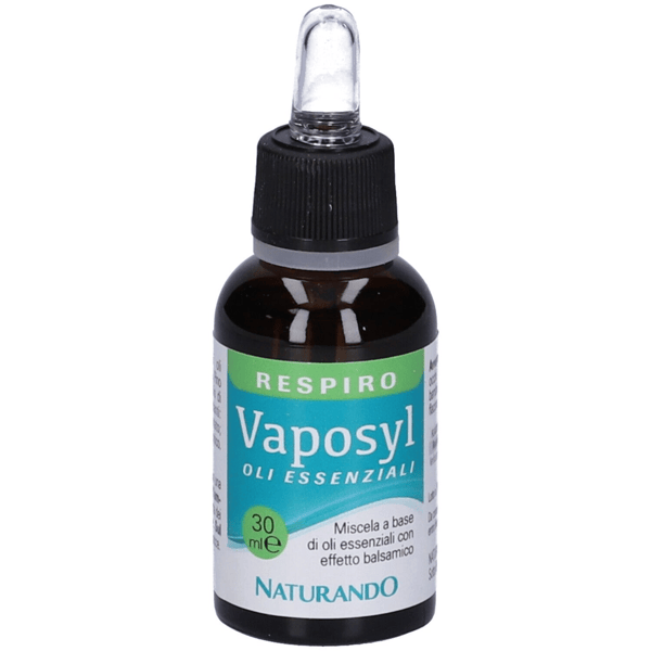 Naturando Vaposyl 30 ml Spray Balsamico per Naso e Gola con Oli Essenziali Naturali
