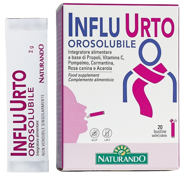 Influ urto orosolubile 20 bustine da 2 g — confronto prezzi