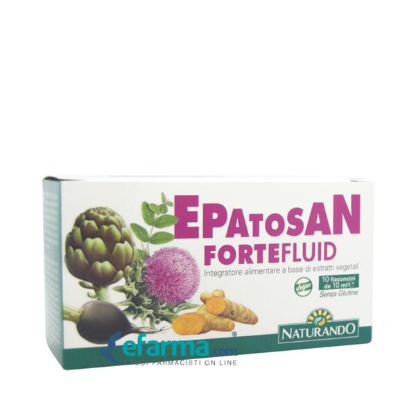 Epatosan Forte Fluid Integratori 10 Flaconi