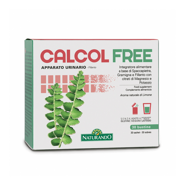 CalcolFree Supporto per le Vie Urinarie e Drenaggio Liquidi 30 bustine — confronto prezzi