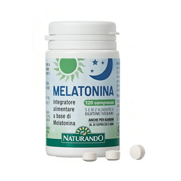 Melatonina Integratore Alimentare Sonno e Jet Lag 120 Compresse