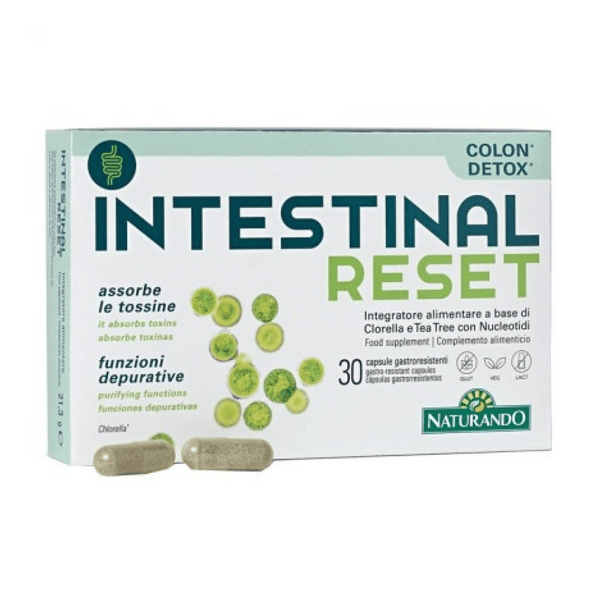 Intestinal Reset Integratore Funzione Depurativa e Colon 30 compresse