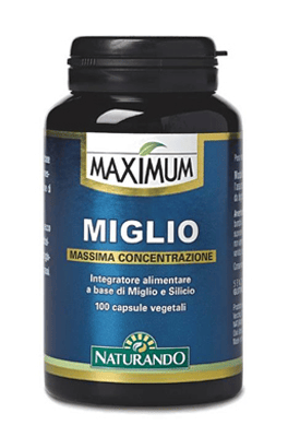 Naturando Maximum Miglio 100 Capsule Integratore per Capelli e Unghie Forti con Zinco e Biotina — confronto prezzi